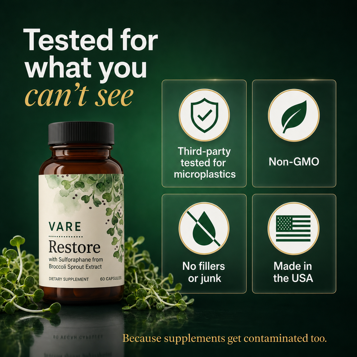 VARE Restore quality standards