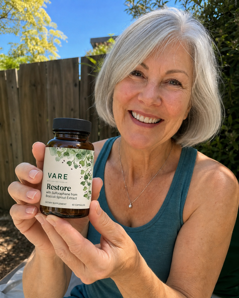 VARE customer holding product