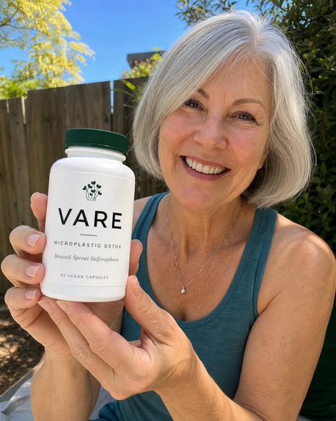 VARE customer holding product