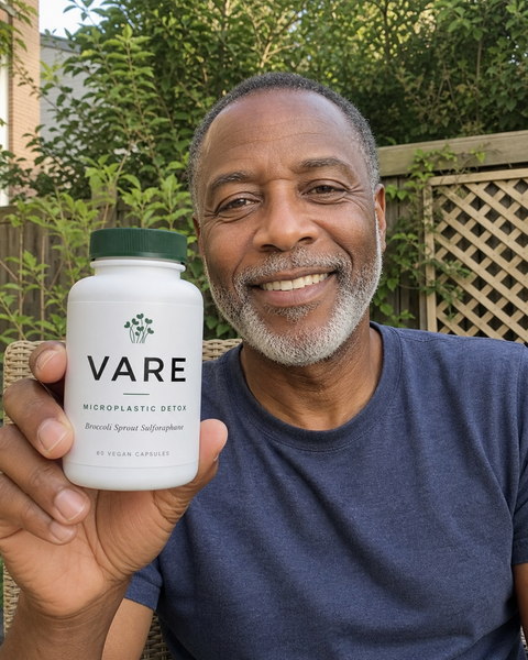 VARE customer holding product