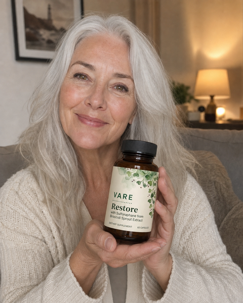 VARE customer holding product