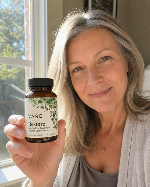 VARE customer holding product