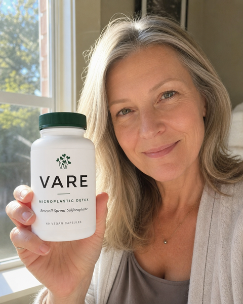 VARE customer holding product