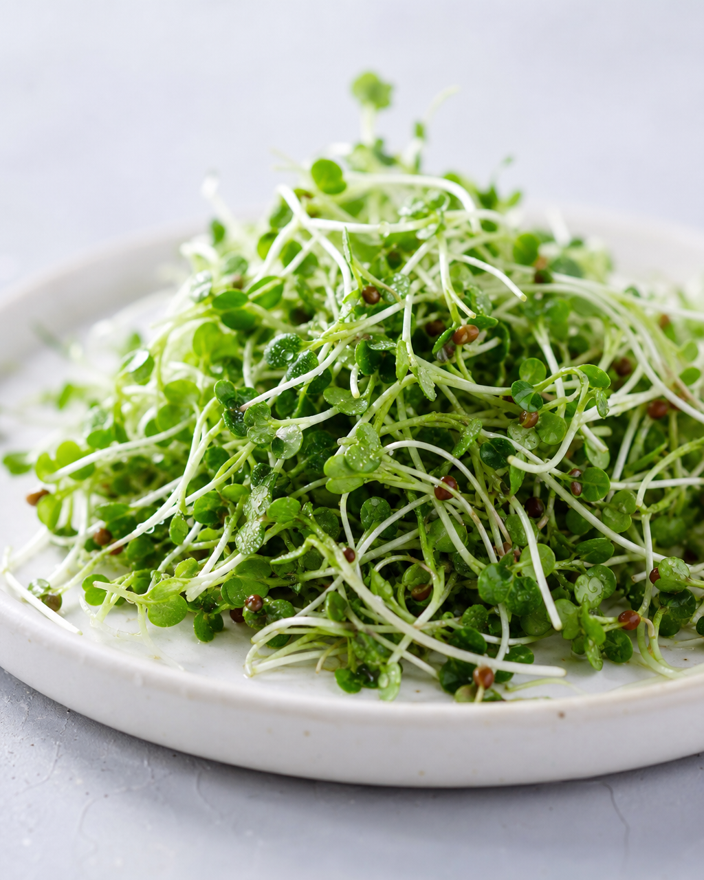Fresh broccoli sprouts